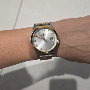 Marc Jacobs Silver and Gold Women's Watch